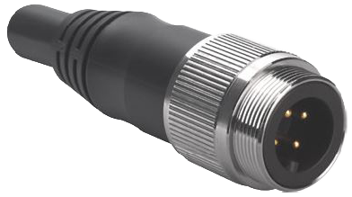 Turck D-Size powerfast Single Ended Cordset